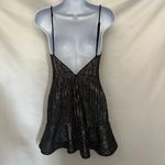 X by NBD Sequin Mini Cocktail Dress XS Ruffle Y2K LBD Whimsigoth Vampy Clubwear Photo 6