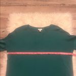 Garnet Hill silk cotton lightweight sweater rolled hem M Photo 3