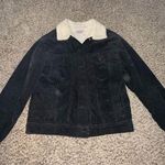 Pull & Bear  denim jacket with fur inside Photo 0