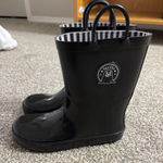 stella's boutique Black Rain Boots  Photo 0