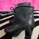 Raye REVOLVE Othello Black Lace-Up Ankle Boots Photo 5