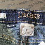 Decree  denim jean shorts dark blue size 11 Photo 1