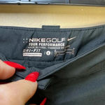 Nike Golf Tour Performance Capri Pantsâ Black Casual Athletic Silky Technical Photo 3