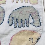 Vintage Embroidered Elephant Vest Medium Photo 4