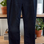 Eileen Fisher Pull On Elastic Waist Denim Skinny Jegging Jean, XS Photo 0