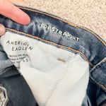 american eagle jeans size 12 Medium Blue 90s Straight Y2K Friends Carpenter Photo 10