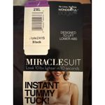 MiracleSuit Brand New  Women's 2XL Black Instant Tummy Tuck High Waist Brief Photo 3