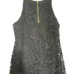 ASOS  black lace sheath sleeveless mini dress size Xsmall/Small New Photo 3
