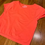 Free People  Vibrant Orange Crop Top Photo 5