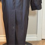 Jones New York Vintage  Black Trench Coat Removable Wool Lining Petite 6 P Photo 5