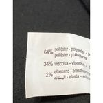 ZARA Women's Black High Waisted Straight Leg Slim Fit Trousers Dress Pants Sz XL Photo 2