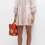 Lemlem NWT Bekah Popover Dress Imported by Liya Kebede Handwoven Large Photo 4