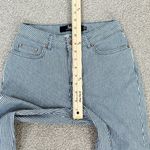 Boden Soho Cropped Skinny Railroad‎ Stipe Crop Jeans Blue White 2P Photo 11