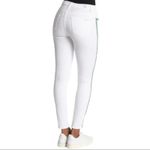 7 For All Mankind White High Waist Ankle Fringe Seam Skinny Jeans Size 26 NWT Photo 5