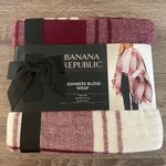 Cashmere Blend Red Plaid Wrap - Luxurious Fall Fashion Photo 0