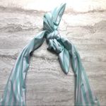 Free Press  Trixie Striped Knotted Halter Bikini Swim Top Medium New Green White Photo 4