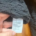 American Eagle Size Small Dark Grey Tie Front Crop Top. Photo 3