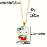Hello Kitty  Adorable Pendant “18 inch Necklace Photo 3
