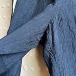 J.Crew  Stratus Side‎ - Stripe Pant Textured Satin Sz 18 Navy Photo 2