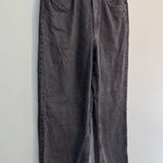 H&M Black &Denim Ultra-High Waist Wide-Leg Jeans Size 10 EUC Photo 2
