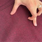 Theory  Burgundy “Marl” Mod Flared Thick Knit Mini Tank Dress Small Photo 4