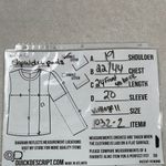 Vintage Top Dress Size XL Blue Long Made in USA Accordion Back Pleat Y2K RARE Blue Photo 2