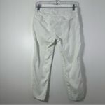Frank & Eileen  Women’s White Cotton Flax Pants Size 0 Photo 1