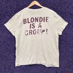 Blondie is a Group Poster Distressed New Wave Band T-Shirt L  Photo 2