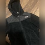 The North Face  black fuzzy osito for zip fleece with hood extra small Gorpcore Photo 1