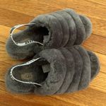 UGG Fluff Yeah Slides Charcoal Photo 0