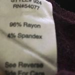 CAbi  long sleeved top, size large Photo 1