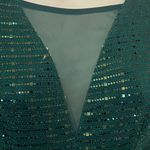 Enfocus Studio brand Luxurious Emerald Green Sparkling Sequin midi-dress woman 4 Photo 6