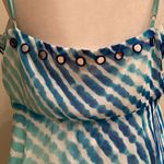 Boston Proper  Watercolor Chiffon Slip Dress Photo 6