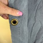 Free People Free‎ People Women's Medium Blue Linen Viscose V Neck Sleeveless Boho Top Photo 2