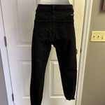 KanCan Black High Rise Button Fly Slight Fade Distressed Skinny Jeans Photo 6