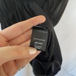 Torrid women's size 4 black deep v-neck lightweight blouse summery flowy sleeves Photo 3