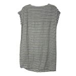 Tahari 100% Linen Dress Women S Blue White Relaxed Coastal Beachy Resort Cruise Photo 2