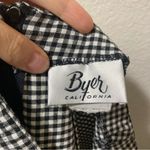 American Vintage Vintage Byer Gingham Black White Checkered Women's Skirt Size Estimated Small Photo 2