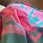 Pink Owl  Mini Dress Pink and Teal Photo 4