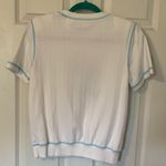 Alfred Dunner Petite Vintage Alfred Dunner Top with Embroidered Flower Pot Photo 2