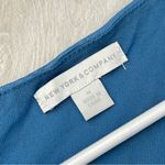 Vintage Mesh Top ruched wrap fitted womens Blue (medium) y2k going out party Photo 1