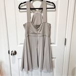 Grey Skater Dress Gray Size M Photo 9