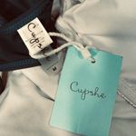 Cupshe Medium Swimsuit One-Piece Padded Criss-Cross Tie Straps Lined Deep V-Neck Photo 3