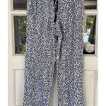 Victoria's Secret PJ Pants Leopard Print Size M Lightweight Drawstring Pockets Photo 1