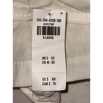 Abercrombie & Fitch NWT  Off White Ivory Linen Cotton Mini Skirt Skort Size XL Photo 5