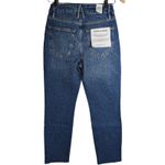 Good American  Good Classic‎ Raw Hem Jeans 2/26 NWT Photo 1