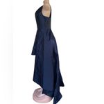 Adrianna Papell Navy Blue Maxi Dress Photo 3