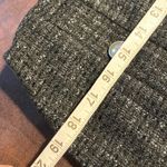 Abercrombie & Fitch Abercrombie Fitch Women Medium M Black Tweed Cropped Blazer Jacket Gold Buttons Photo 10