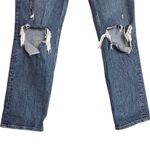 Abercrombie & Fitch The 90s Straight Ultra High Rise Medium Wash Denim Jeans Photo 5