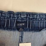 J.Crew womens size 27 wide leg crop jeans new high waist belted casual denim Photo 3